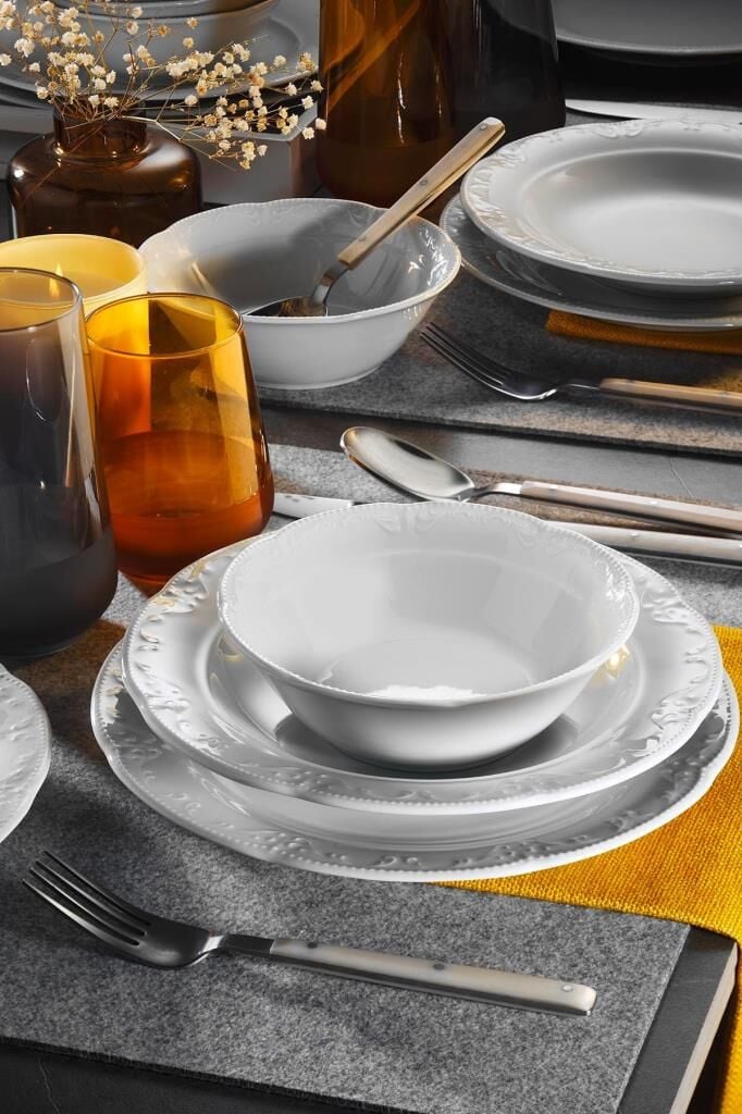 Caprice 18 Parça 6 Kişilik Yemek Takımı