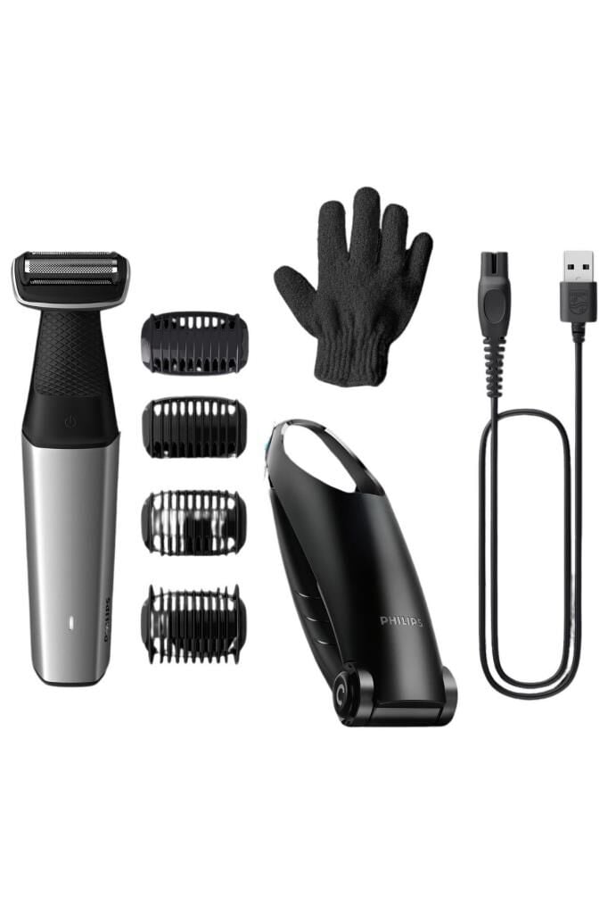 Philips 5000 BG5021/16 Serisi Duşa Uygun Hassas Bölge ve Vücut Tıraş Makinesi