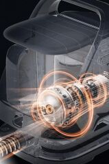 Kiwi KCC-4320 Siyah Renk Halı Yıkama Makinesi