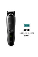 Braun Series 3 MGK3440 Hepsi Bir Arada Şekillendirme Seti, 8’i 1 Arada Erkek Bakım Kiti 80707868