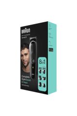 Braun Series 3 MGK3440 Hepsi Bir Arada Şekillendirme Seti, 8’i 1 Arada Erkek Bakım Kiti 80707868