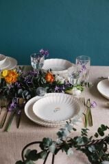 Kütahya Porselen Tiny Miny 6 Parça 21 Cm Pasta Takımı