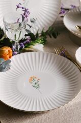 Kütahya Porselen Tiny Miny 6 Parça 21 Cm Pasta Takımı