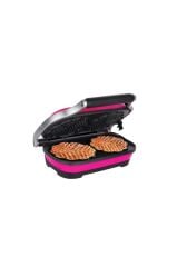 Aksu Vintage Waffle Makinesi Double Barbie Pembe