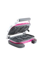 Aksu Vintage Waffle Makinesi Double Barbie Pembe