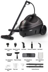 Sinbo SSC-6423 Çok Fonksiyonlu Buharlı Temizlik Makinası - Buharlı Temizleyici - SİYAH