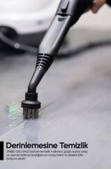 Sinbo SSC-6423 Çok Fonksiyonlu Buharlı Temizlik Makinası - Buharlı Temizleyici - SİYAH