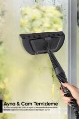 Sinbo SSC-6423 Çok Fonksiyonlu Buharlı Temizlik Makinası - Buharlı Temizleyici - SİYAH