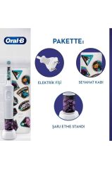 Oral-B D100 Vitality Lightyear Özel Seri Çocuklar Için Ekstra Yumuşak Şarj Edilebilir Diş Fırçası +