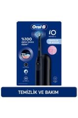 Oral-B İo 2 Gece Siyahı Şarjlı Diş Fırçası 1 Diş Fırçası Başlığı 1 Seyahat Kutusu