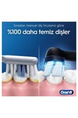 Oral-B İo 2 Gece Siyahı Şarjlı Diş Fırçası 1 Diş Fırçası Başlığı 1 Seyahat Kutusu