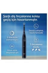 Oral-B İo 2 Gece Siyahı Şarjlı Diş Fırçası 1 Diş Fırçası Başlığı 1 Seyahat Kutusu