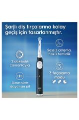Oral-B İo 2 Orman Yeşili Şarjlı Diş Fırçası 1 Diş Fırçası Başlığı 1 Seyahat Kutusu