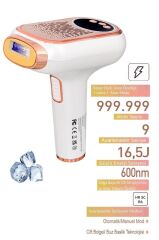 Bright Elegance BE-9077F Ultra Hızlı Profesyonel Lazer 999.999 Atım Otomatik/Manuel Mod Buz Başlık