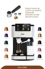 Sinbo SCM 2995 -Kapsül Kahve Aparatlı Espresso Makinesi
