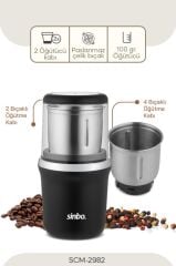 Sinbo SCM-2982 Kahve Ve Baharat Öğütücü Krom