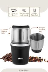 Sinbo SCM-2982 Kahve Ve Baharat Öğütücü Krom
