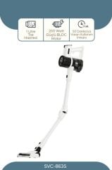 Sinbo Svc-8635 Bldc Motorlu Dikey Kablosuz Şarjlı Led Aydınlatmalı Süpürge