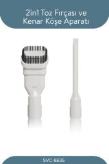 Sinbo Svc-8635 Bldc Motorlu Dikey Kablosuz Şarjlı Led Aydınlatmalı Süpürge