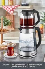 Sinbo - STM-5848 Elektrikli Cam Çay Makinesi 1500 W