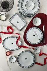 Kütahya Porselen Zeugma 14 Parça 6 Kişilik Kahvaltı Takımı Good Day