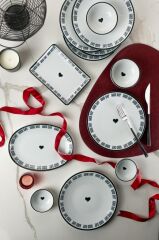 Kütahya Porselen Zeugma 14 Parça 6 Kişilik Kahvaltı Takımı Good Day