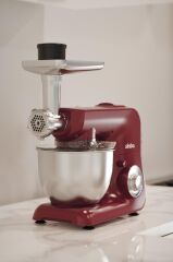 Sinbo SMX-2775 Çok Amaçlı 3ın1 Mutfak Şefi Hamur Yoğurma Kıyma Makinesi Sürahi Blender 1500w Kırmızı