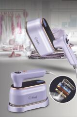 Kiwi 2'si 1 Arada Buharlı Ütü & Dikey Ütü Kırışık Giderici Portatif ***Mor*** Ksı-646