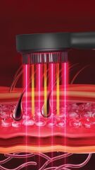 Kiwi Kfm-8610 Kızılötesi Işıklı Şarjlı Saç Derisi Masaj Tarağı