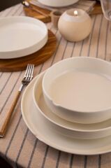 Kütahya Porselen Bone Chef Taste Of 18 Parça 6 Kişilik Yemek Takımı
