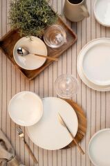 Kütahya Porselen Bone Chef Taste Of 18 Parça 6 Kişilik Yemek Takımı