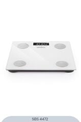 Sinbo SBS-4472 Bluetooth Dijital Yağ Su Kas Vücut Kitle Endeksi Kilo Ölçer Tartı Baskül