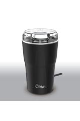 Kiwi Kspg-4819 Paslanmaz Çelik Kahve ve Baharat Öğütücü Siyah