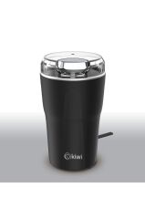 Kiwi Kspg-4819 Paslanmaz Çelik Kahve ve Baharat Öğütücü Siyah