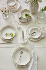 Kütahya Porselen Bone Crest 18 Parça 6 Kişilik Yemek Takımı