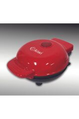 Kiwi MİNİ Ksm-2400W Yapışmaz Plakalı Waffle Makinesi Kırmızı
