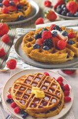 Kiwi MİNİ Ksm-2400W Yapışmaz Plakalı Waffle Makinesi Kırmızı