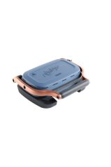 AKSU Vintage Waffle Makinesi Double Mavi T62W