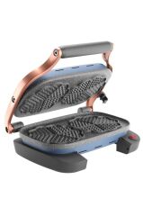 AKSU Vintage Waffle Makinesi Double Mavi T62W