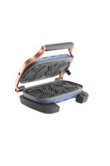 AKSU Vintage Waffle Makinesi Double Mavi T62W