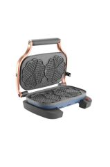 AKSU Vintage Waffle Makinesi Double Mavi T62W