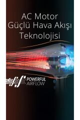 Kiwi Khd-2151 Profesyonel İyonik 2,5 Metre Kablolu Saç Kurutma Makinesi