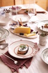 Kütahya Porselen La Dolce Vita 24 Parça 6 Kişilik Yemek Takımı