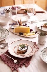 Kütahya Porselen La Dolce Vita 24 Parça 6 Kişilik Yemek Takımı