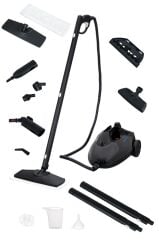 Bright Elegance BE-3450 Siyah Çok Fonksiyonlu Saklama Hazneli 5 Bar 5m Kablo 2L Su Hazneli Buharlı Temizlik Makinesi