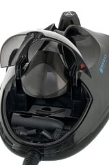 Bright Elegance BE-3450 Siyah Çok Fonksiyonlu Saklama Hazneli 5 Bar 5m Kablo 2L Su Hazneli Buharlı Temizlik Makinesi