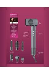 Bright Elegance BE-5117 6 in 1 BLDC Saç Şekillendirici Set Antrasit