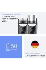 Braun  AIO3540 Hepsi Bir Arada Series 3, 8’i 1 arada Tıraş Kiti, Keskin Bıçak, 14 Uzunluk