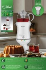 Kiwi Elektrikli Semaver Çay Makinesi Ktm-2930 2,5 Lt Kapasite