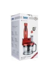 Mr Chef Quadro Blender Set Kırmızı chef